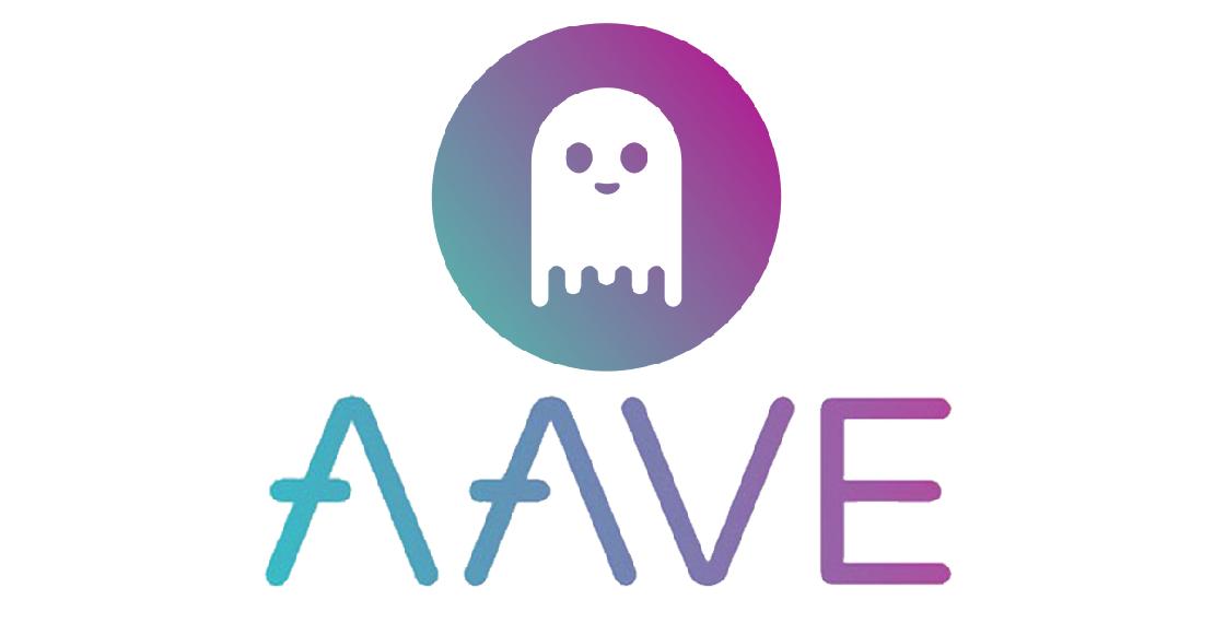 aave logó és felirat